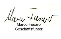 Unterschrift Fusaro
