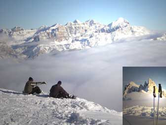 Ski-Alpin und Ski-Langlauf